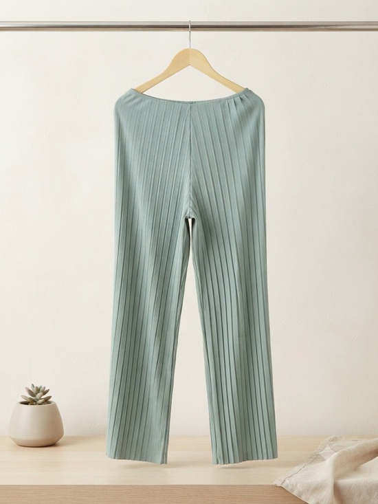 Zara Pants - Zara Pleated Wide-Leg Women’s Pants in a soft lightweight Sage Green